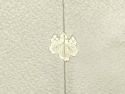 平和屋着物●上質な色無地 風景地紋 潤色 正絹 逸品 DAAZ5050du