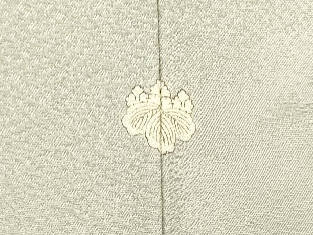 平和屋着物●上質な色無地 風景地紋 潤色 正絹 逸品 DAAZ5050du