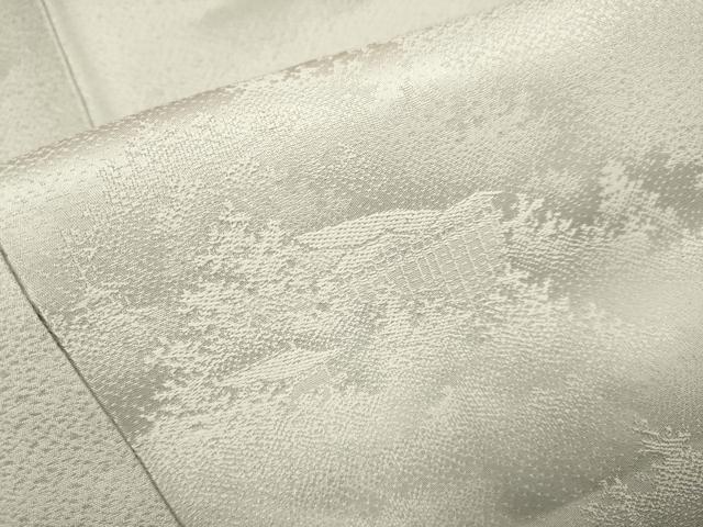 平和屋着物●上質な色無地 風景地紋 潤色 正絹 逸品 DAAZ5050du