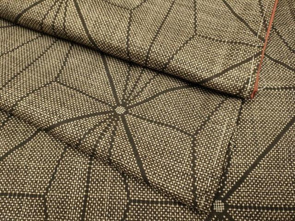 平和屋着物●本場大島紬 7マルキ 麻の葉文様 正絹 逸品 未使用 DAAZ5094du