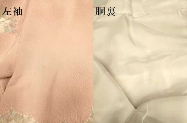 平和屋着物●訪問着　絞り　辻が花　正絹　逸品　DAAZ5124du