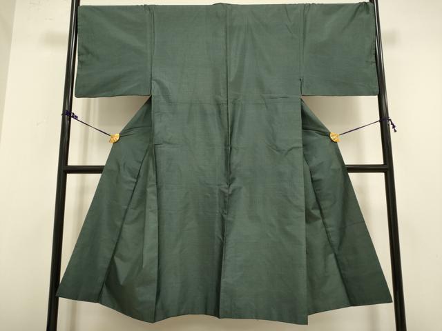 平和屋着物●男性　本場大島紬　アンサンブル　80亀甲　総詰め　正絹　逸品　DAAZ5136du