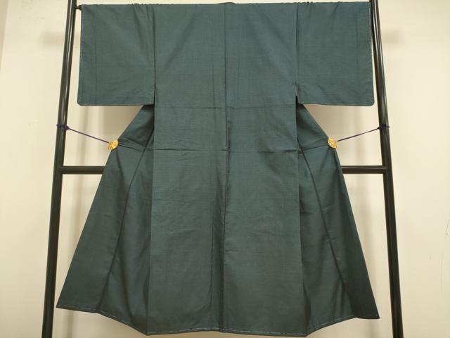 平和屋着物●男性　本場大島紬　アンサンブル　100亀甲　総詰め　正絹　逸品　未使用　DAAZ5227du