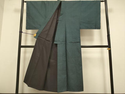 平和屋着物●男性　本場大島紬　アンサンブル　100亀甲　総詰め　正絹　逸品　未使用　DAAZ5227du