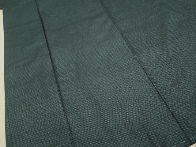 平和屋着物●男性　本場大島紬　アンサンブル　100亀甲　総詰め　正絹　逸品　未使用　DAAZ5227du