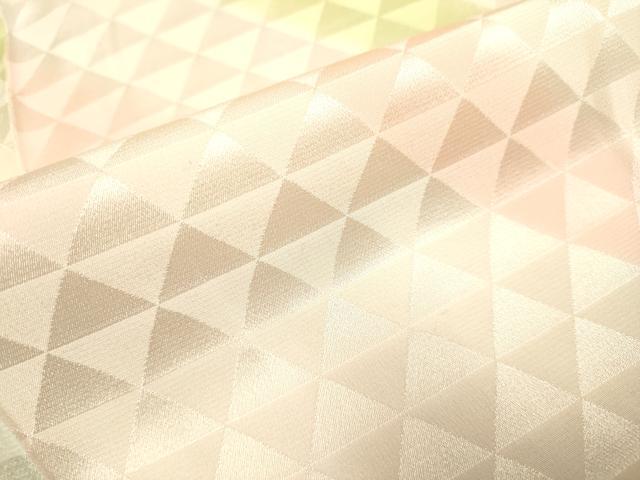 平和屋着物▼長襦袢　無双仕立て　斜線文　鱗地紋　暈し染め　正絹　逸品　DAAZ5261du