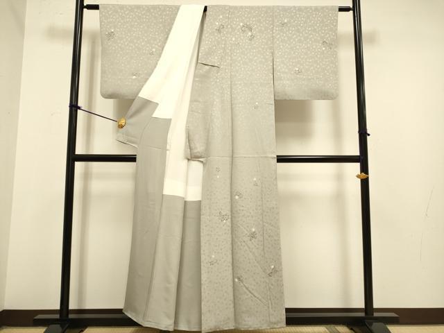 平和屋着物●訪問着　絞り　辻が花　正絹　逸品　DAAZ5270du