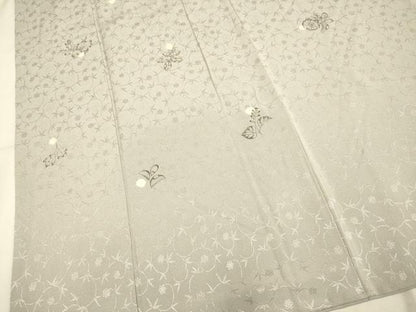 平和屋着物●訪問着　絞り　辻が花　正絹　逸品　DAAZ5270du