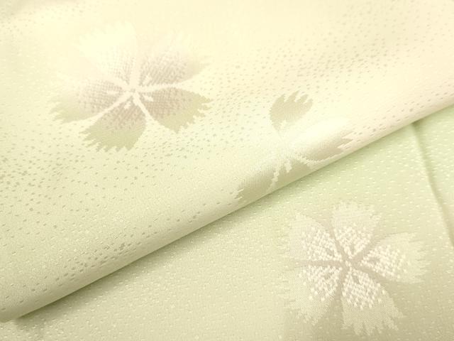 平和屋着物●長襦袢 無双仕立て 作家物 舞桜文 夢ぼかし 正絹 逸品 DAAZ5330du