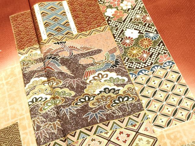 平和屋着物■訪問着　吉祥花鳥文　暈し染め　金彩　正絹　逸品　DAAZ5378du