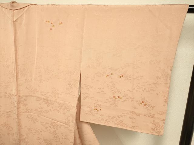 平和屋着物▼訪問着 総刺繍 枝花文 正絹 逸品 DAAZ5465du