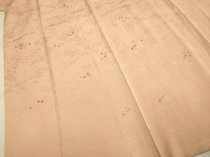 平和屋着物▼訪問着 総刺繍 枝花文 正絹 逸品 DAAZ5465du