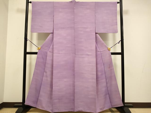 平和屋着物▽虹色創家 本郷大田子 小紋 霞文 暈し