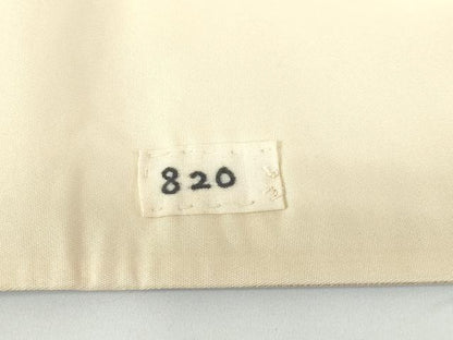 平和屋着物◎六通柄袋帯 老松 銀糸 正絹 逸品 DAAZ5533ea