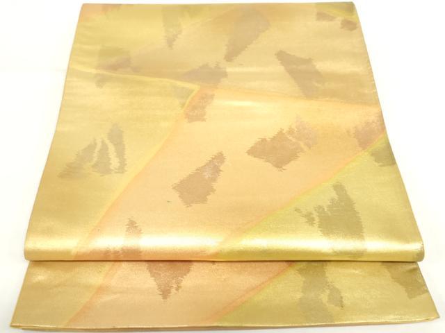 平和屋着物◎西陣　六通柄袋帯　切嵌文　正絹　逸品　DAAZ5542ea