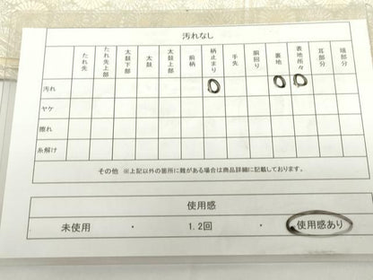平和屋着物◎六通柄袋帯　毘沙門亀甲　菊　銀糸　正絹　逸品　DAAZ5543ea
