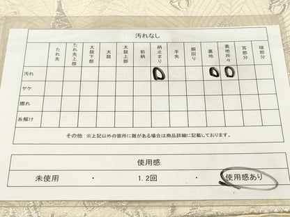 平和屋着物◎六通柄袋帯 孔雀 銀糸 正絹 逸品 DAAZ5946ea