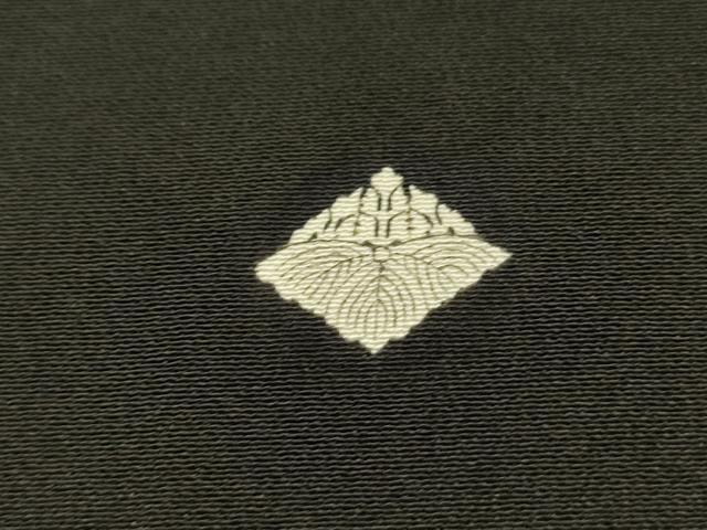 平和屋着物■豪華黒留袖　駒刺繍　飛鶴枝花松文　暈し染め　金彩　正絹　逸品　DAAZ6230fe