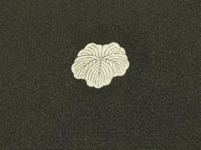 平和屋着物■豪華黒留袖　友禅　作家物　風景文　正絹　逸品　DAAZ6235fe