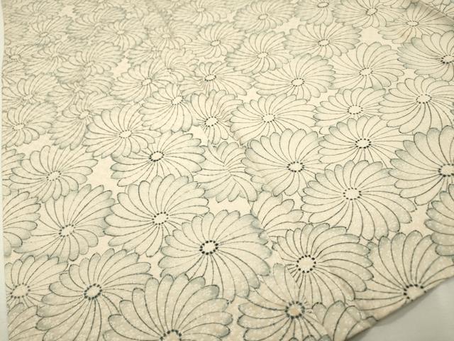 平和屋着物▽上質な小紋 単衣 花尽くし 正絹 逸品 DAAZ6364fe