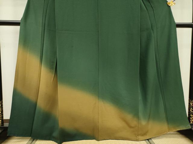 平和屋着物▼訪問着　霞文　暈し染め　正絹　逸品　DAAZ6392fe