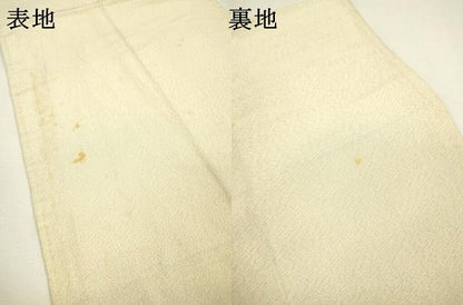 平和屋着物▼六通柄袋帯　風景文　金糸　正絹　逸品　DAAZ6433fe