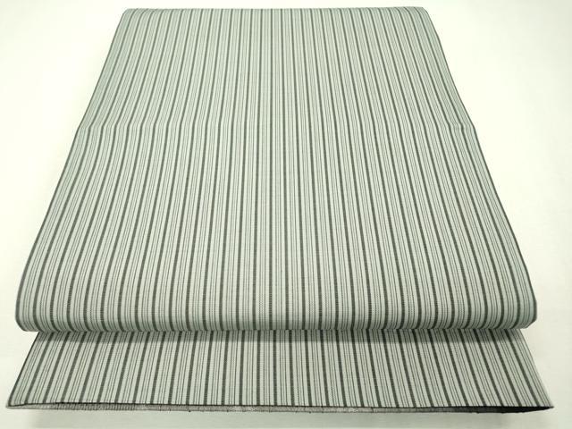 平和屋着物●両面　六通柄袋帯　ふくれ織　横段文　正絹　逸品　DAAZ6898fe