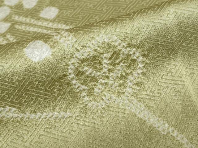 平和屋着物●訪問着 絞り 枝垂れ枝梅文 正絹 逸品 DAAZ7023ud