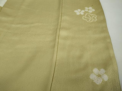 平和屋着物●訪問着 絞り 枝垂れ枝梅文 正絹 逸品 DAAZ7023ud