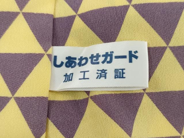 平和屋着物●長襦袢　無双仕立て　鱗文様　正絹　逸品　未使用　DAAZ7024ud
