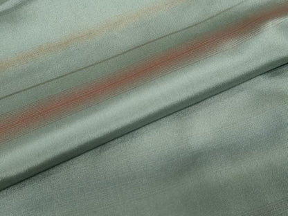 平和屋着物●上質な紬 横段文 正絹 逸品 DAAZ7035ud
