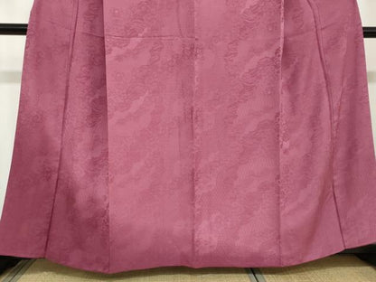 平和屋着物●訪問着 道長吉祥地紋 浅蘇芳色 正絹 逸品 DAAZ7079ud