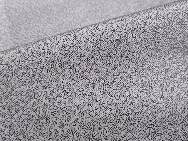 平和屋着物●江戸小紋　色紙寄せ小紋柄　正絹　逸品　未使用　DABD9860ud
