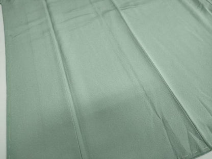 平和屋着物●上質な色無地　柳染色　正絹　逸品　未使用　DAAZ7098ud