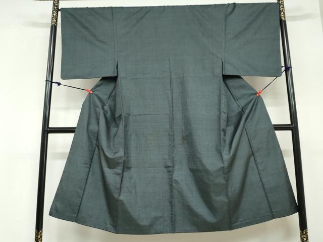 平和屋着物●男性　本場大島紬　アンサンブル　長羽織　100亀甲　総詰め　正絹　逸品　DAAZ7113ud