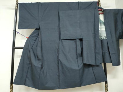 平和屋着物●男性 本場大島紬 アンサンブル 80亀甲 総詰め 正絹 逸品 DAAZ7145ud