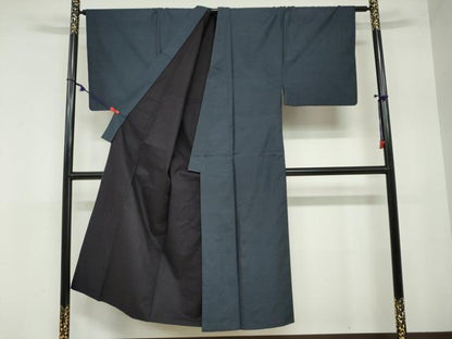 平和屋着物●男性 本場大島紬 アンサンブル 80亀甲 総詰め 正絹 逸品 DAAZ7145ud