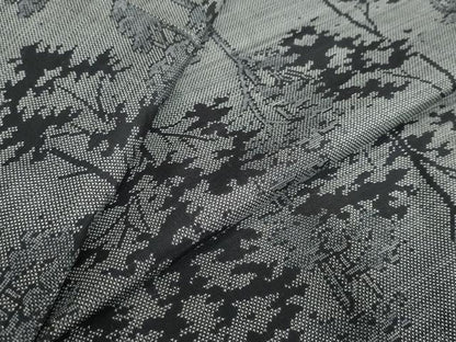 平和屋着物●本場大島紬 9マルキ 樹林文 正絹 逸品 DAAZ7151ud