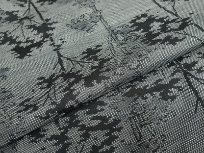 平和屋着物●本場大島紬 9マルキ 樹林文 正絹 逸品 DAAZ7151ud