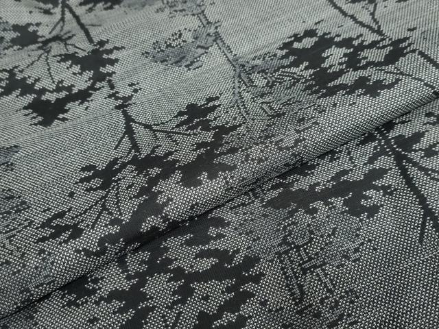 平和屋着物●本場大島紬 9マルキ 樹林文 正絹 逸品 DAAZ7151ud