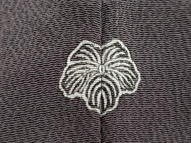 平和屋着物●訪問着 霞文 鬼しぼ縮緬 正絹 逸品 DAAZ7164ud