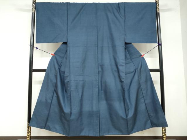 平和屋着物○男性 本場大島紬 アンサンブル 長羽織 100亀甲 総詰め