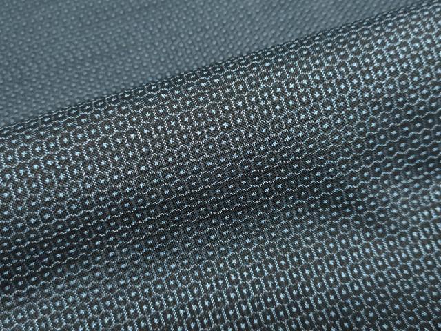 平和屋着物●男性 本場大島紬 アンサンブル 100亀甲 総詰め 正絹 逸品 DAAZ7178ud