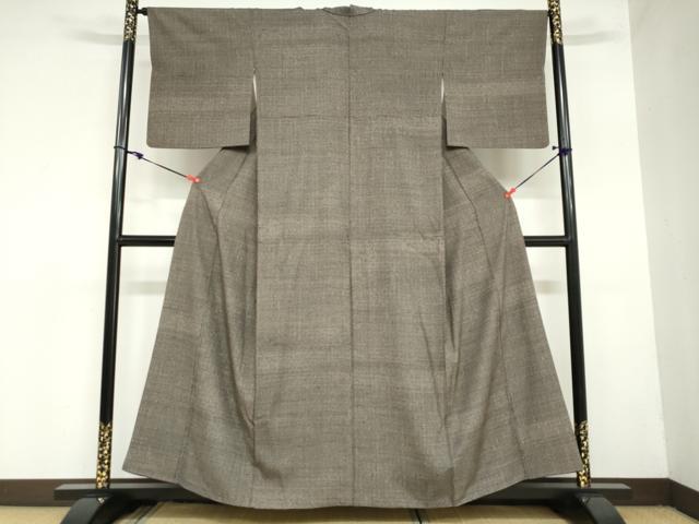 平和屋着物●江戸小紋　行儀　正絹　逸品　DAAZ7189ud 平和屋着物○江戸小紋 行儀 正絹 逸品 DAAZ7189ud