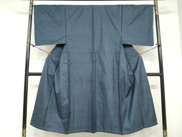 平和屋着物●男性　本場大島紬　アンサンブル　長羽織　100亀甲　総詰め　正絹　逸品　未使用　DAAZ7222ud