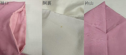 平和屋着物●無地絵羽訪問着 立波地紋 菖蒲色 正絹 逸品 DAAZ7251ud