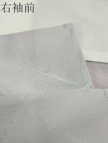 平和屋着物●長襦袢　袷　吉祥芝地紋　暈し染め　正絹　逸品　DAAZ7269ud