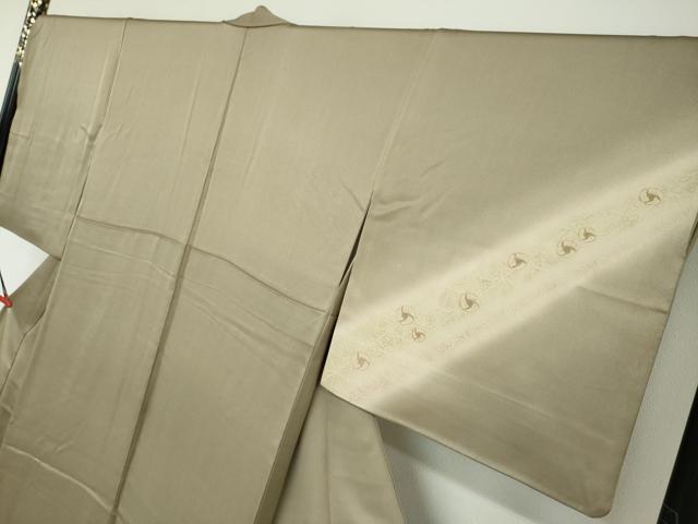 平和屋着物●訪問着　道長草花丸文　暈し染め　金彩　正絹　逸品　DAAZ7279ud