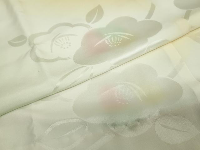 平和屋着物●長襦袢 無双仕立て 舞花地紋 暈し染め 金彩 正絹 逸品 DAAZ7294ud