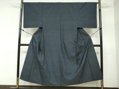 平和屋着物●男性　本場大島紬　アンサンブル　長羽織　80亀甲　総詰め　正絹　逸品　DAAZ7304ud